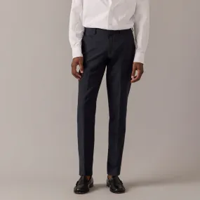 Ludlow Slim-fit unstructured suit pant in Irish cotton-linen blend