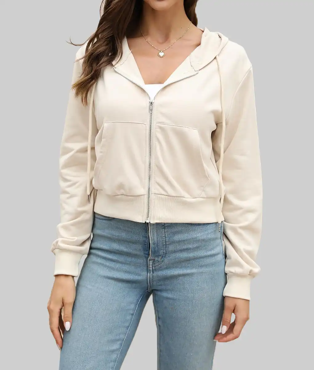 Madame Web Julia Carpenter Beige Jacket | Sydney Sweeney Jacket