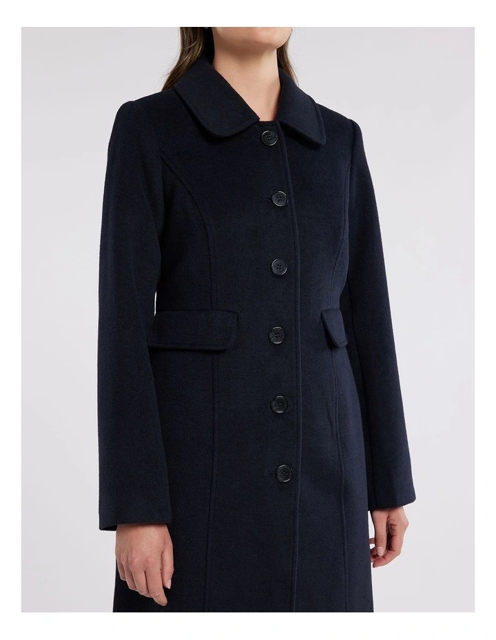 Madeline Coat in Navy