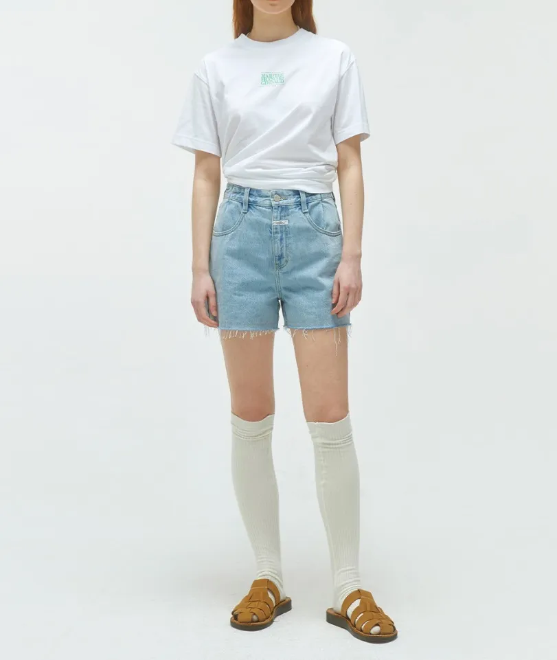 Marithe + Francois Girbaud  |[MARITHE]★SMALL CLASSIC LOGO TEE