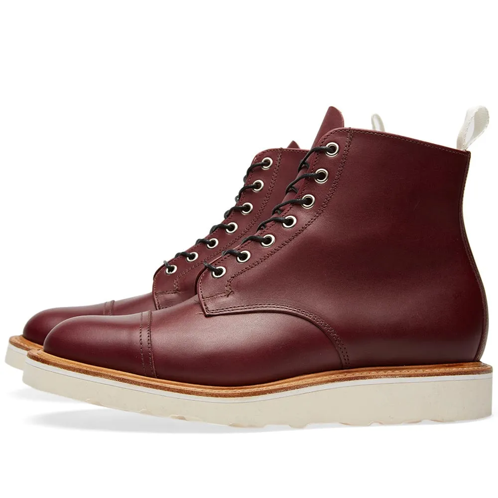 Mark McNairy Cap Derby BootBurgundy