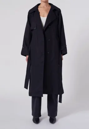 Melbourne Trench Coat - Black