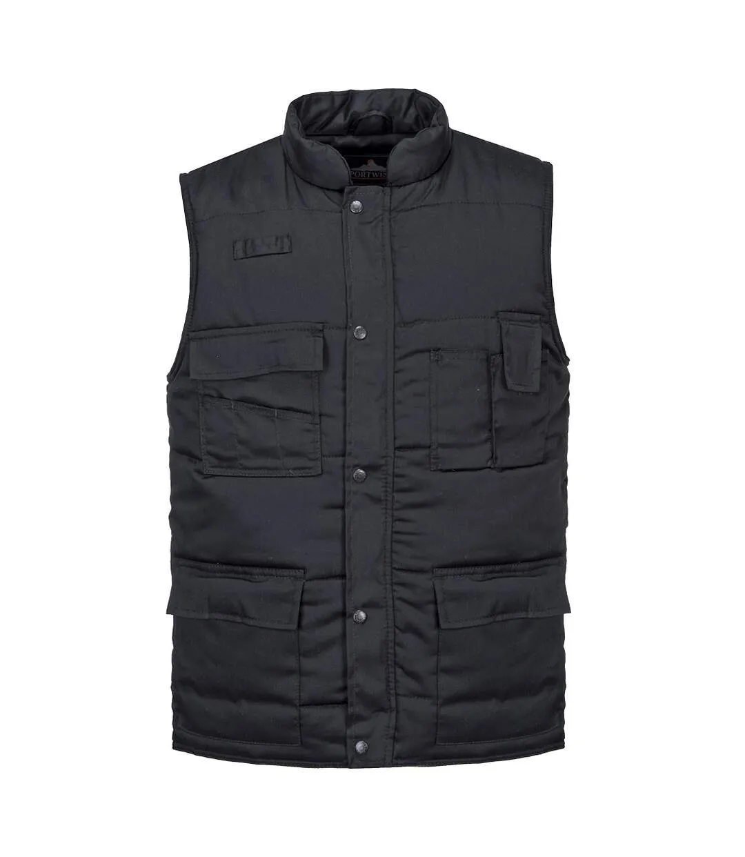 Mens shetland body warmer black Portwest