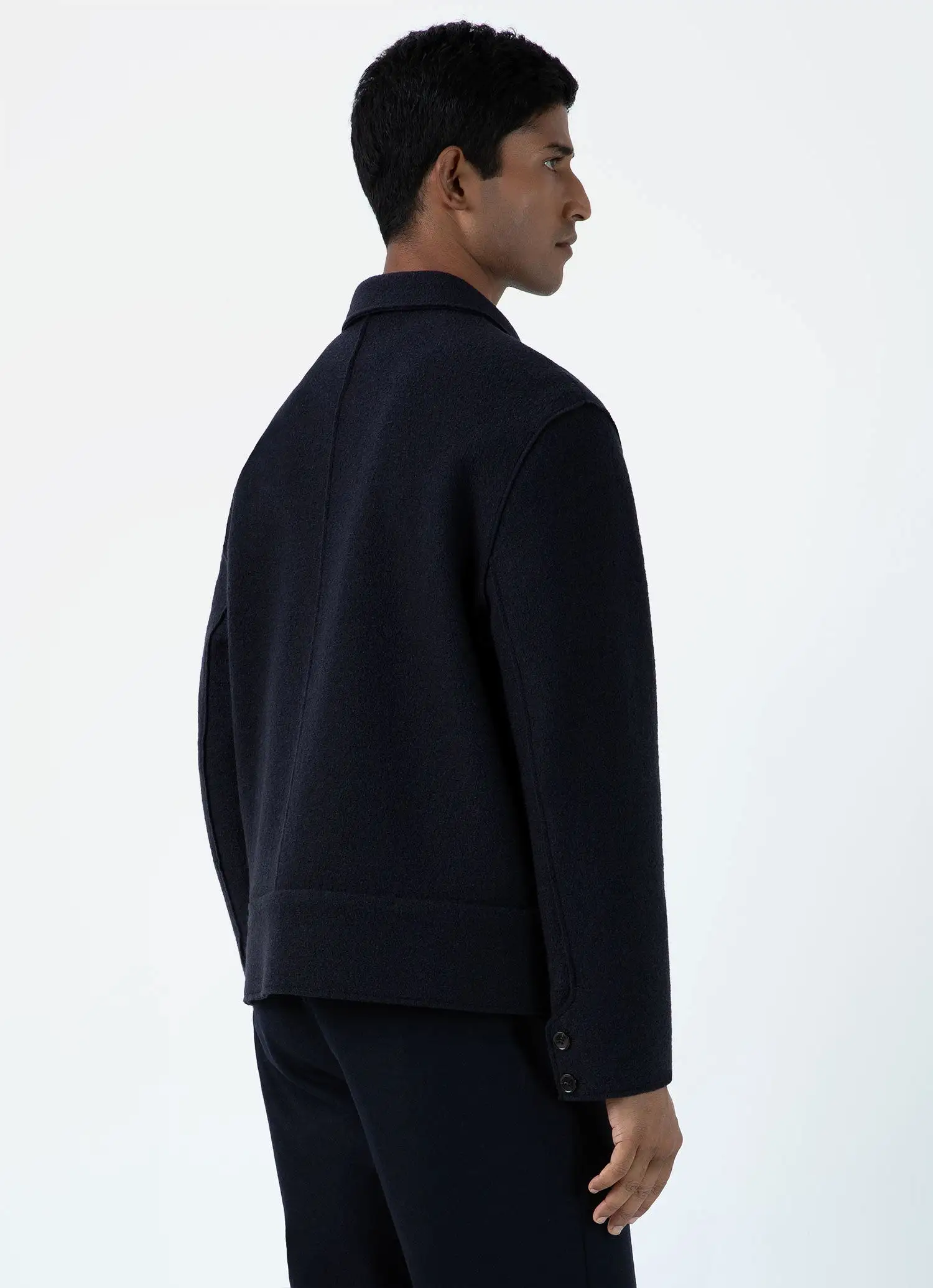 Men's Sunspel x Casely-Hayford Jacket in Navy