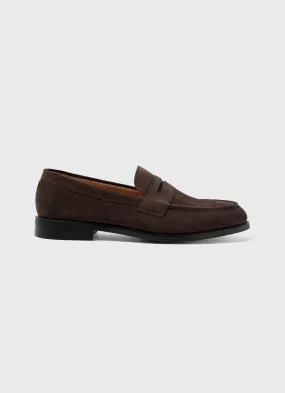 Men's Sunspel x Cheaney Loafer in Brown