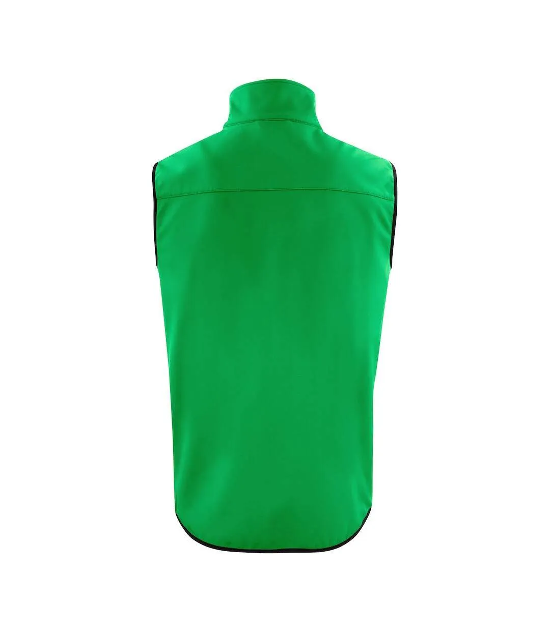 Mens trial softshell body warmer fresh green Printer