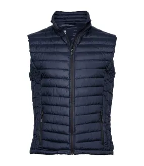 Mens zepelin padded body warmer deep navy Tee Jays