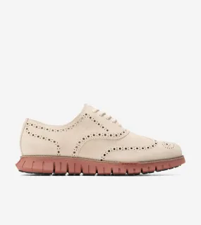 Men's ZERGRAND Remastered Unlined Wingtip Oxfords