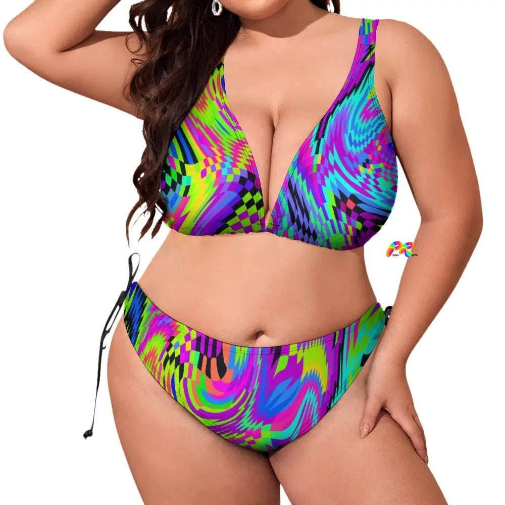 Motion Plus Size Rave Bikini