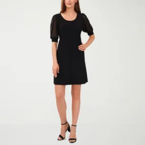 MSK Womens Short Sleeve Shift Dress