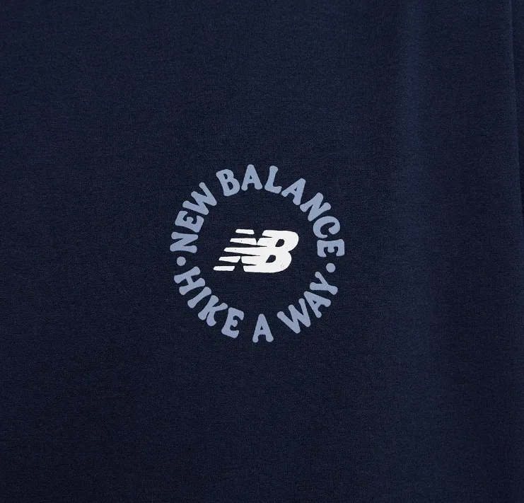 New Balance  |Unisex Street Style Plain Short Sleeves Logo T-Shirts