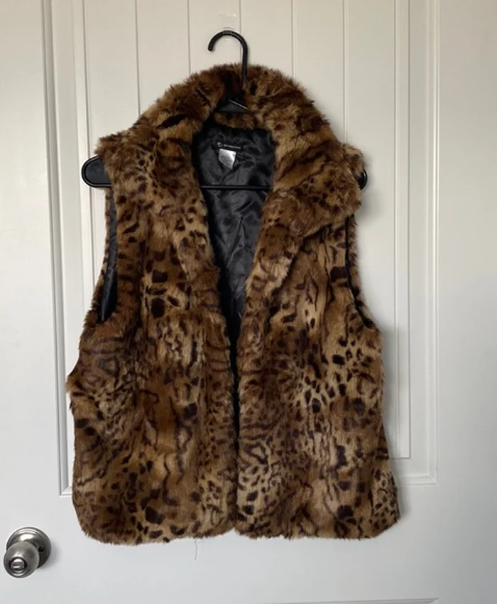 New Directions Faux Fur Vest For Sale - William Jacket