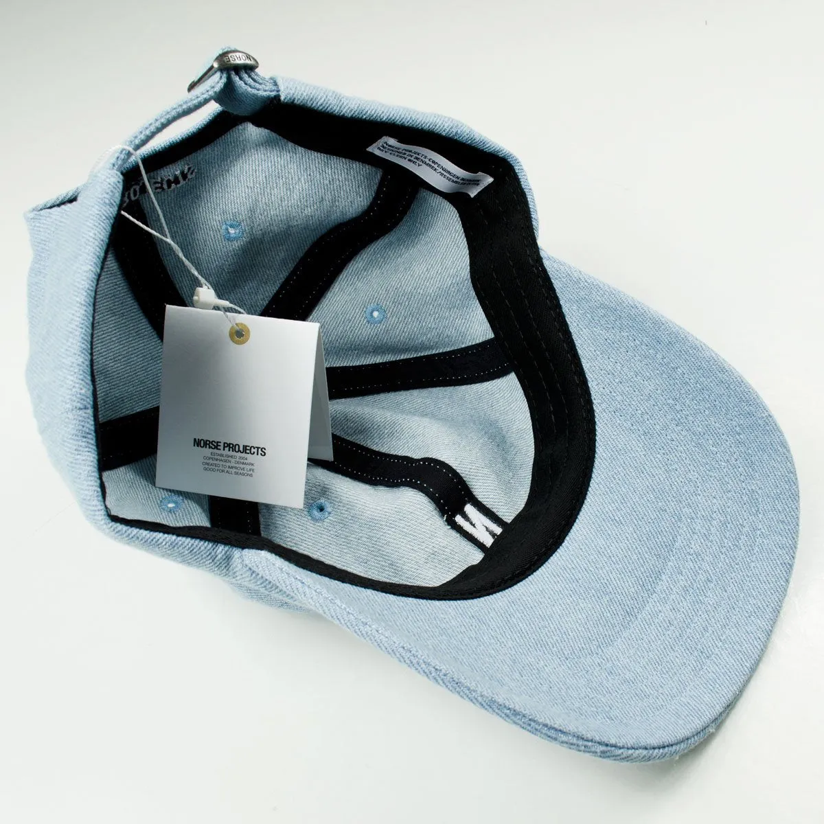 Norse Projects - Denim Sports Cap - Sunwashed