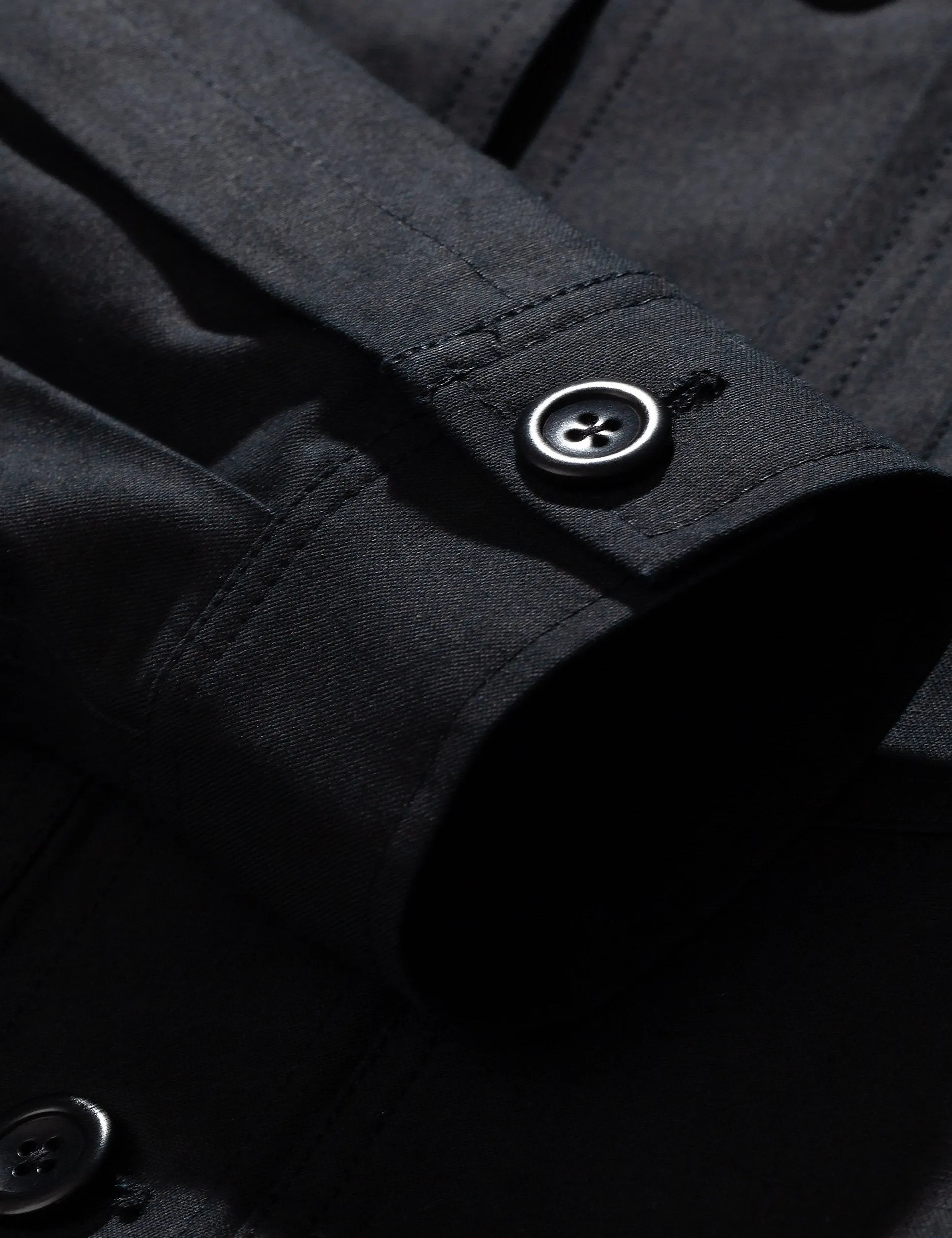 Norse Projects Kyle Cotton Linen Jacket - Black