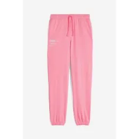 Pantaloni in french terry con stampa sul fianco donna Rosa