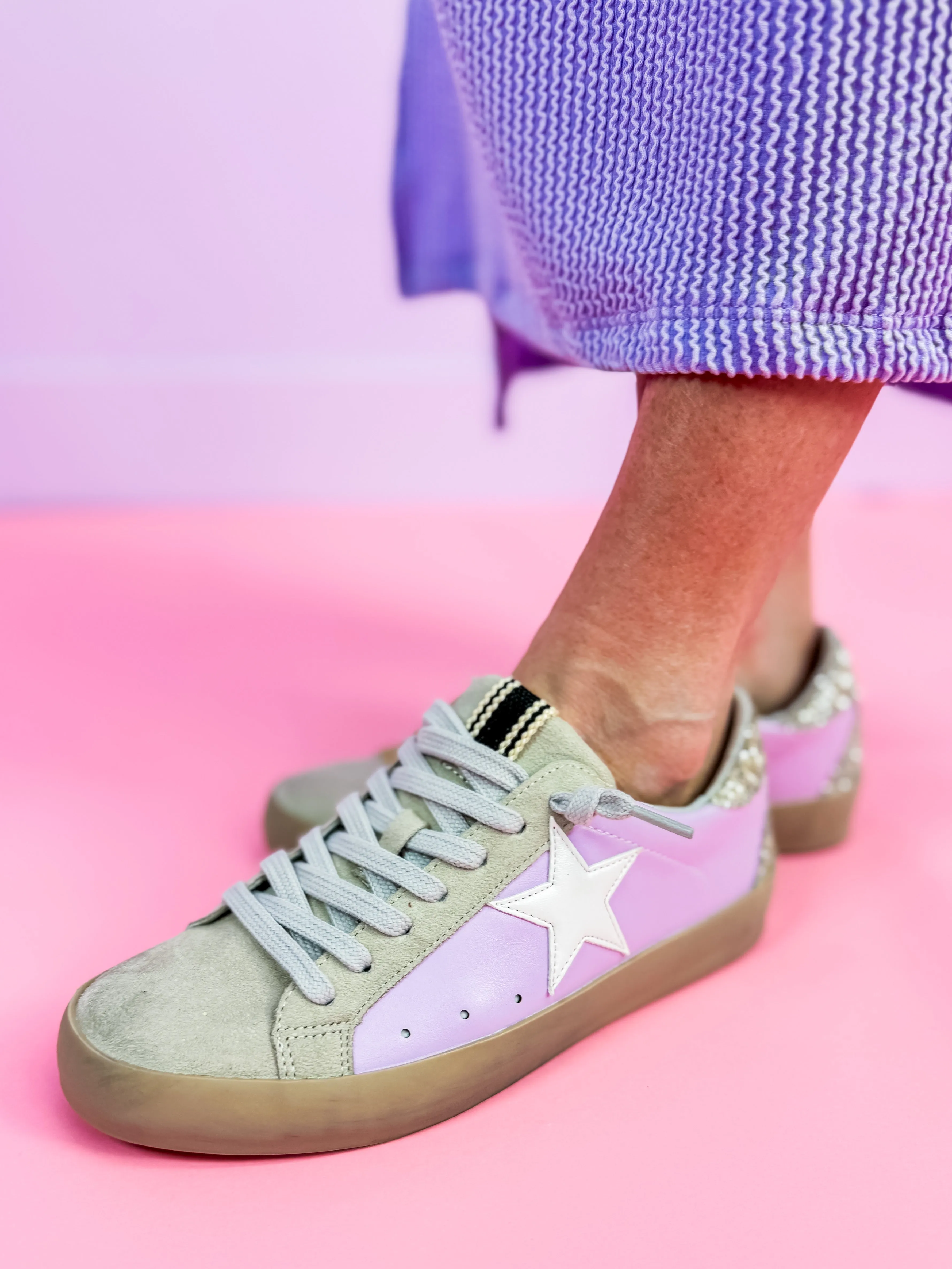 Paula Sneaker in Lavender