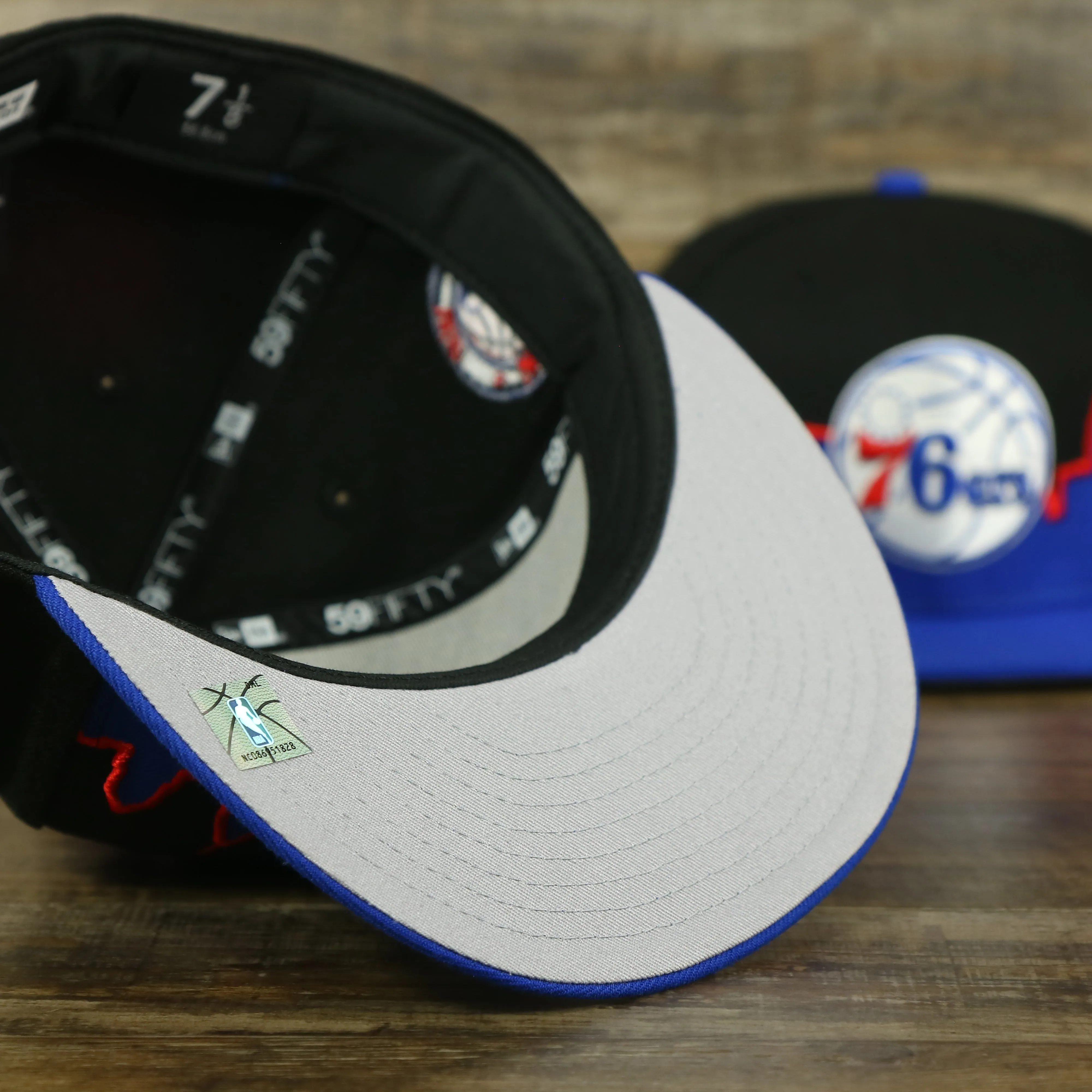 Philadelphia 76ers City Skyline Side Patch 59Fifty Fitted Cap | Philadelphia Skyline 5950