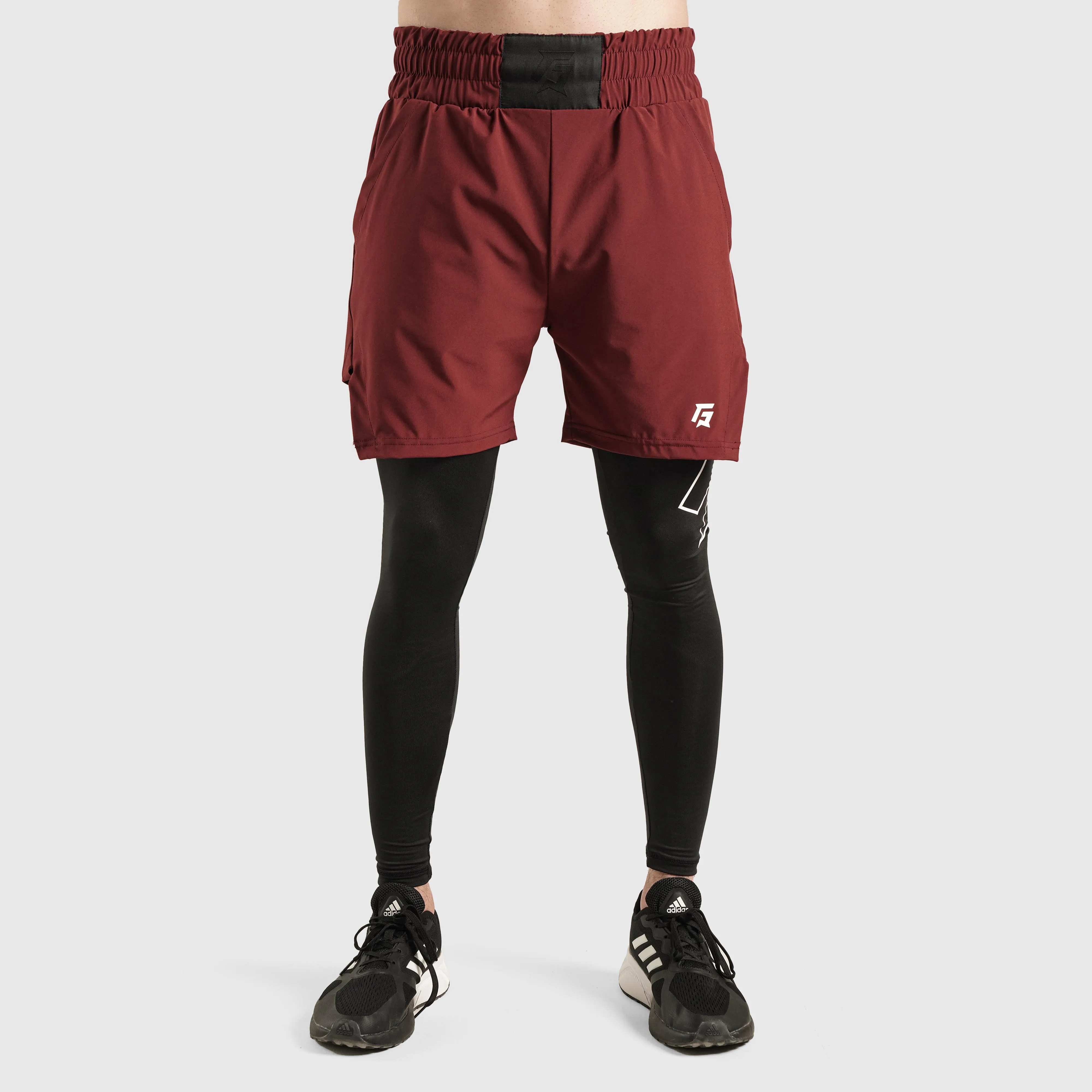 Ray Shorts (Maroon)