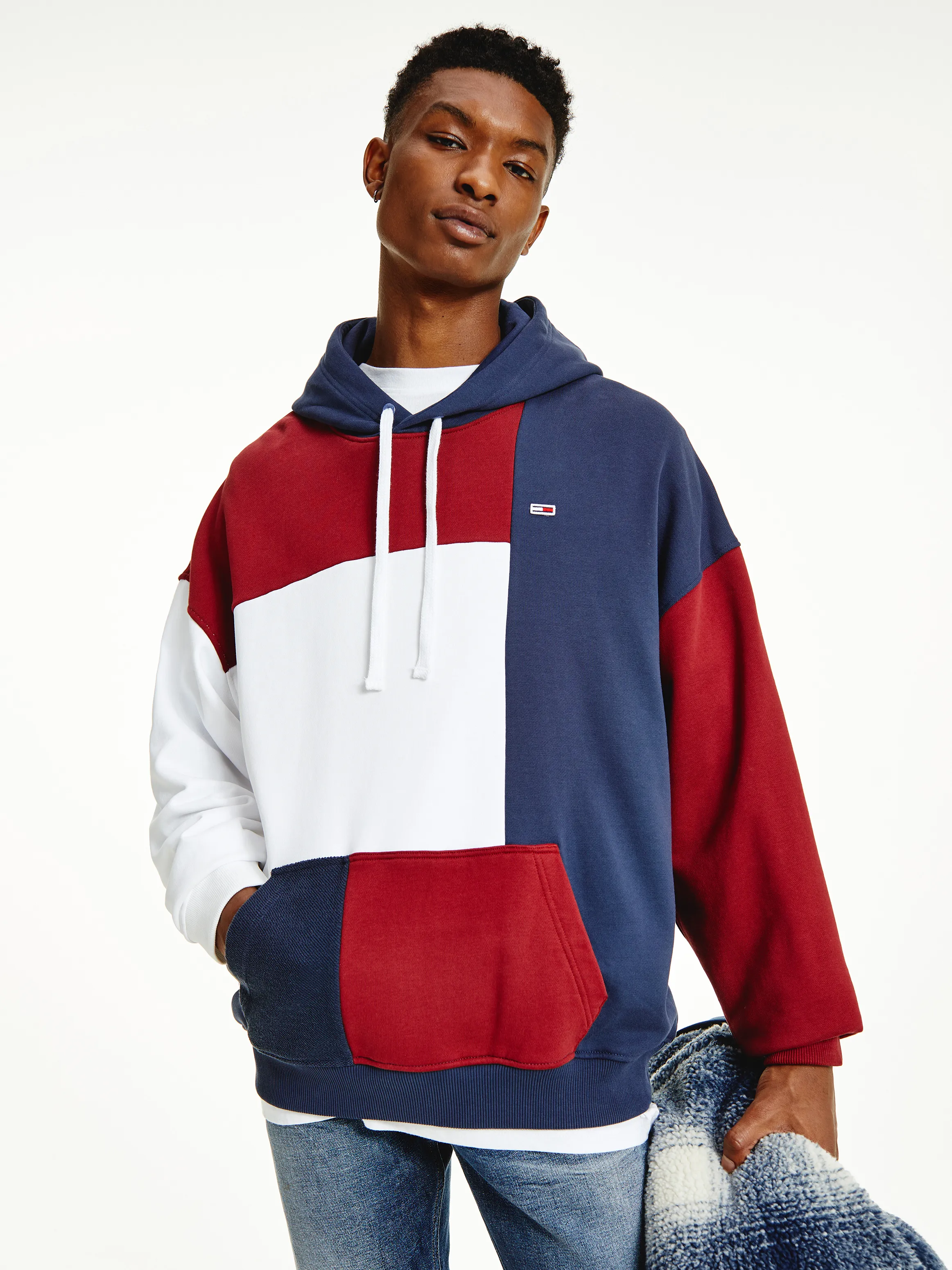 Reversible Colour-Blocked Hoodie | Hoodies | Tommy Hilfiger