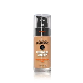 Revlon Colorstay Liquid Foundation Makeup for Combination/Oily Skin SPF 15 Medium-Full Coverage with Matte Finish