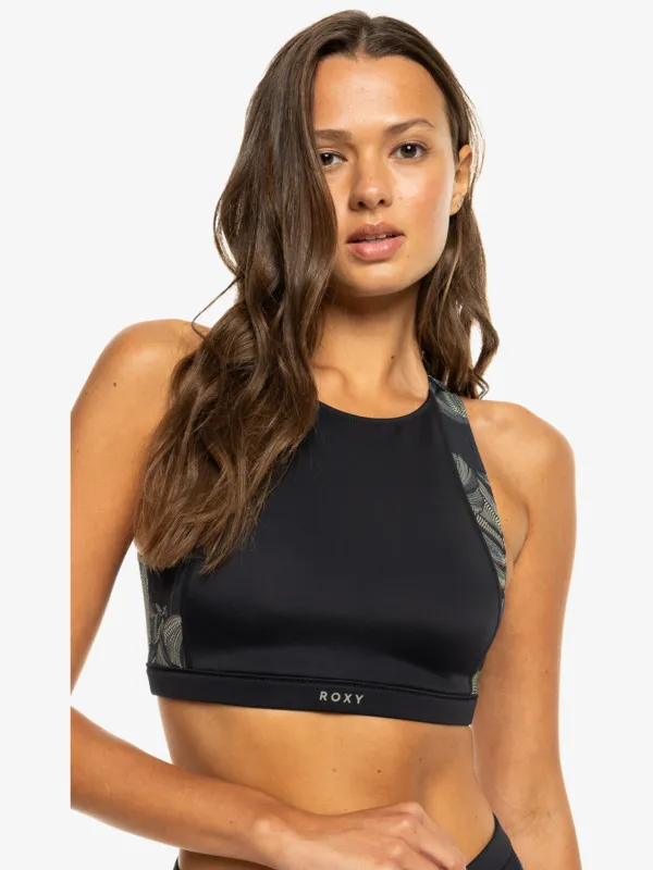 Roxy Pro Wave  - Full Coverage Bikini Top for Women