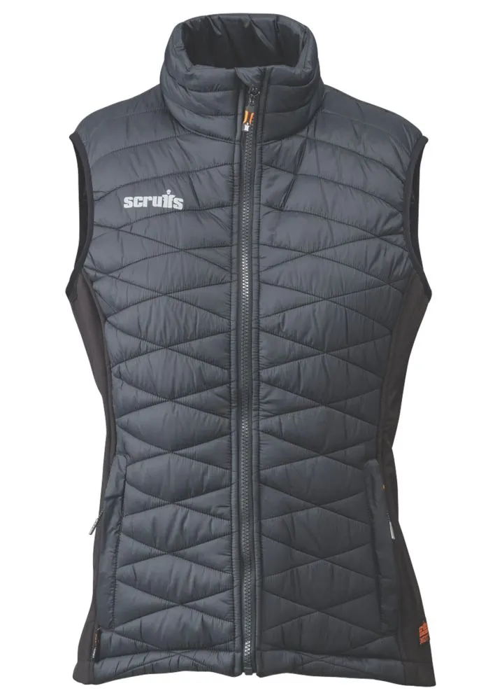 Scruffs Trade Womens Work Body Warmer Black Size 10 - Screwfix