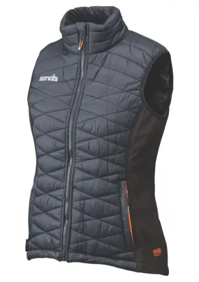 Scruffs Trade Womens Work Body Warmer Black Size 10 - Screwfix