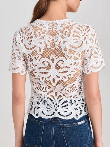 SELF PORTRAIT  |Party Style Lace Elegant Style Shirts & Blouses