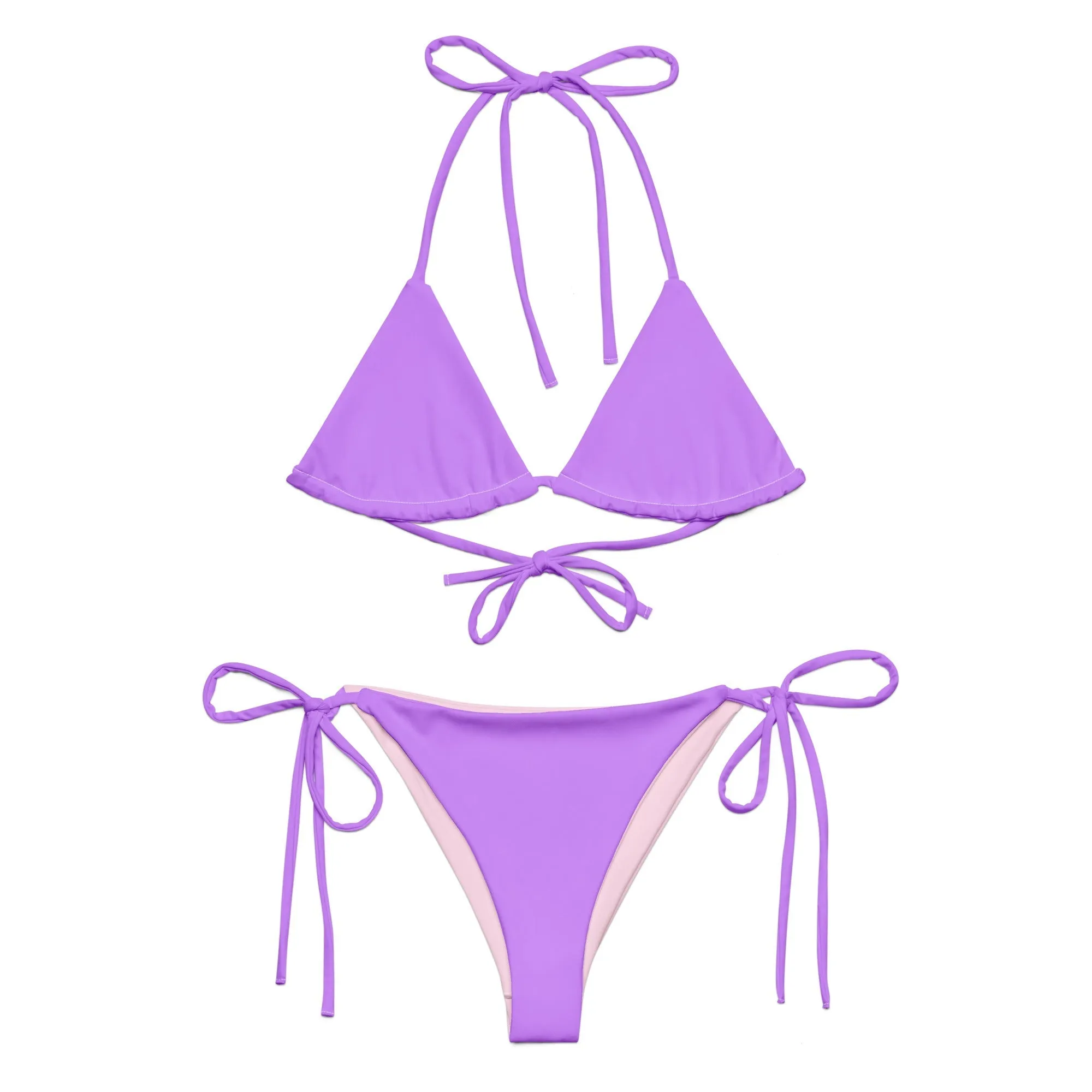 STRING BIKINI SET ECO -CANDY PURPLE