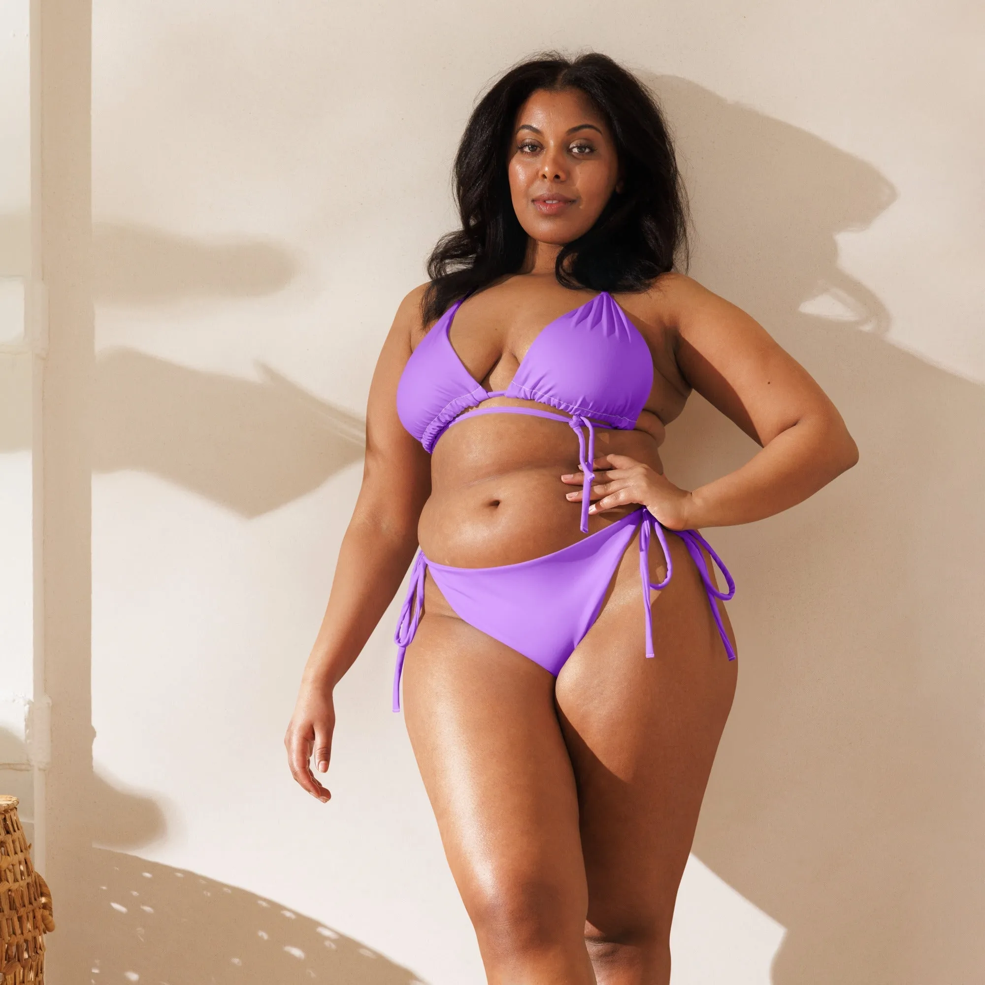 STRING BIKINI SET ECO -CANDY PURPLE