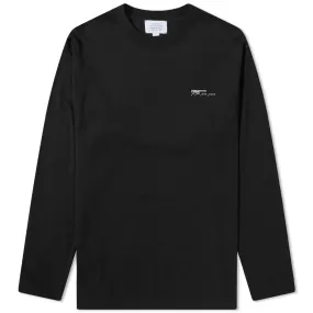 Studio Nicholson x Sunspel Long Sleeve Whyburn T-ShirtBlack