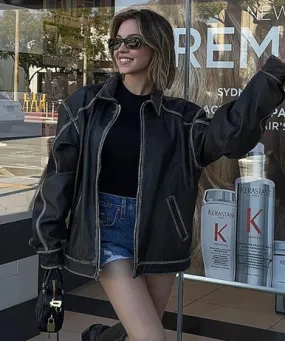 Sydney Sweeney Brown Jacket