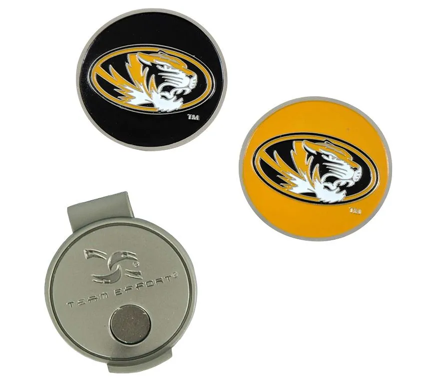 Team Effort Collegiate Hat Clip and 2 Ball Markers