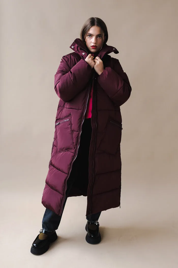 TECH PUFFER OVERSIZED COAT