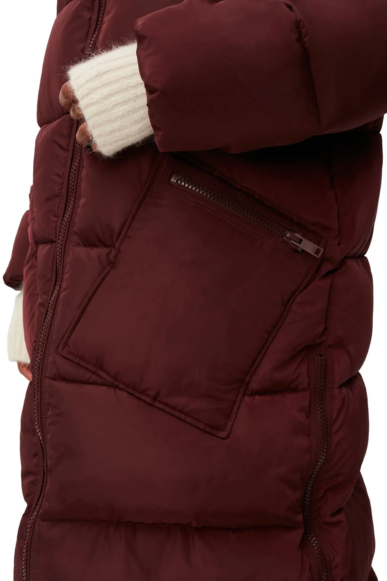 TECH PUFFER OVERSIZED COAT