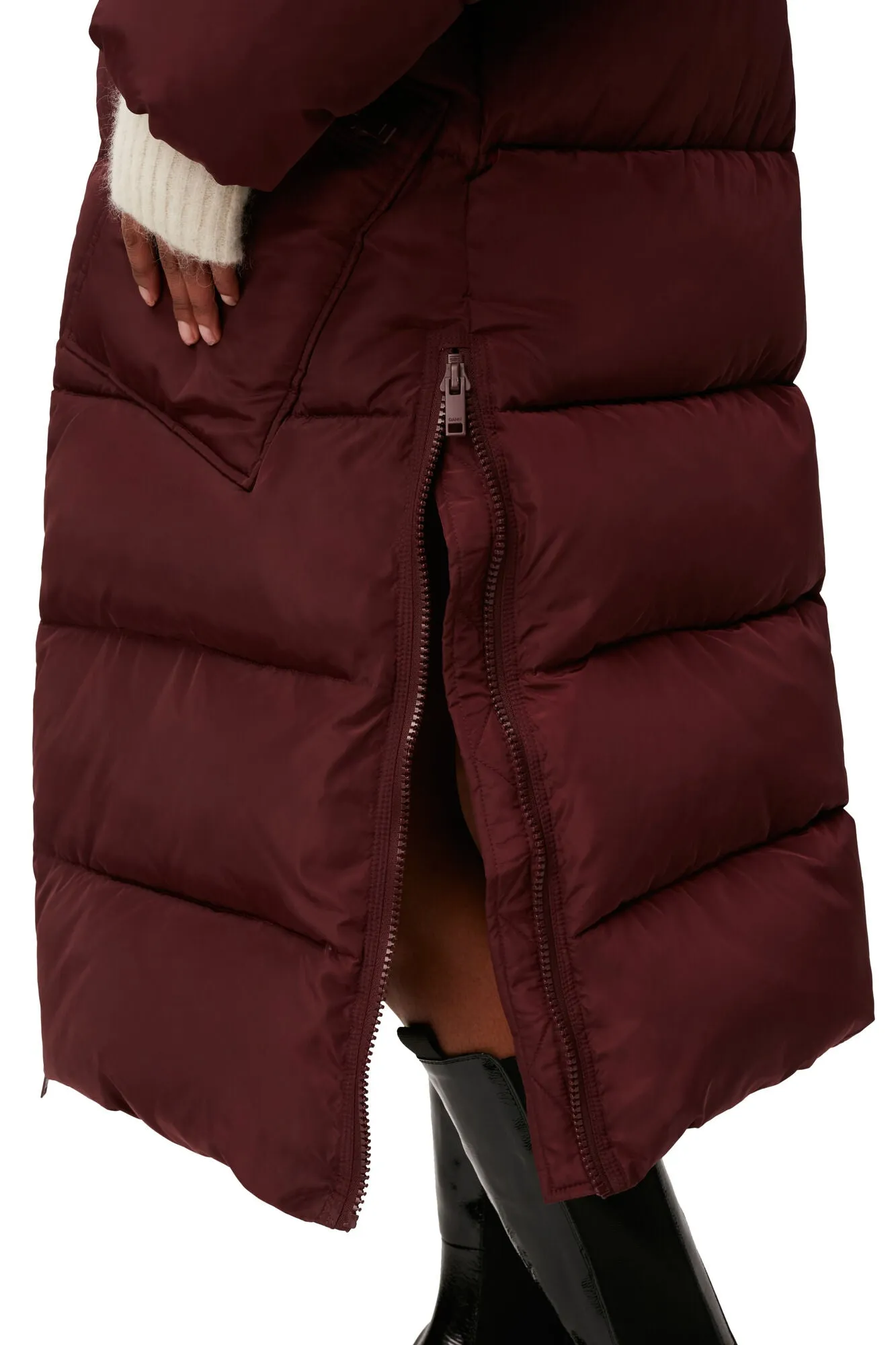 TECH PUFFER OVERSIZED COAT