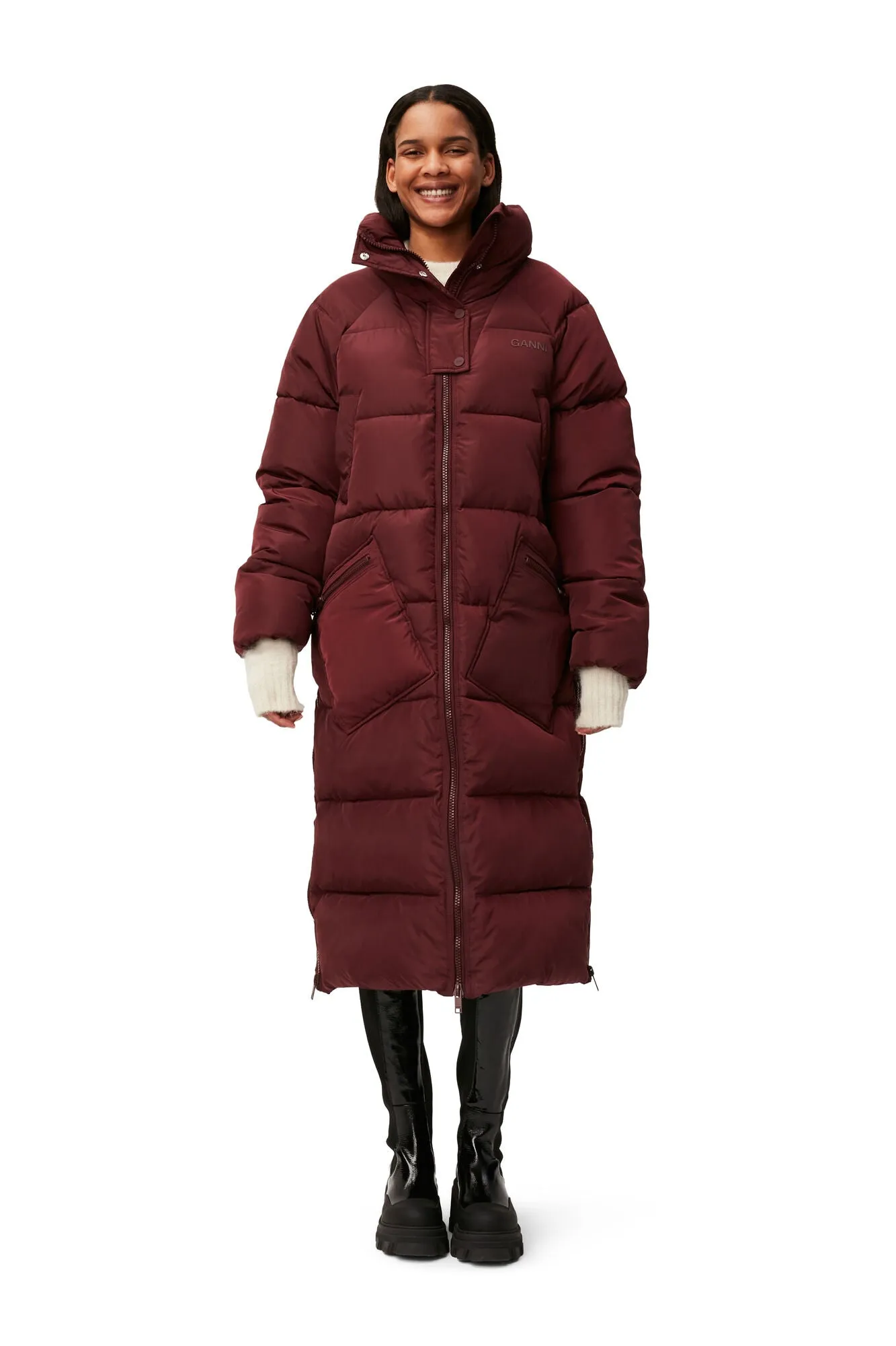 TECH PUFFER OVERSIZED COAT