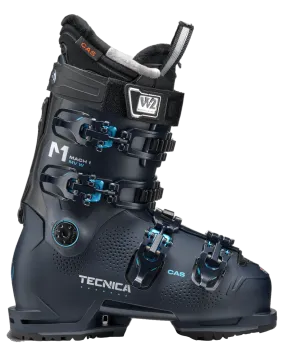 Tecnica Mach1 MV 95 Women's Td GW Snow Ski Boots - Ink Blue - 2024 | Shop Ski Boots at Trojan Wake Ski Snow & Snow Skier