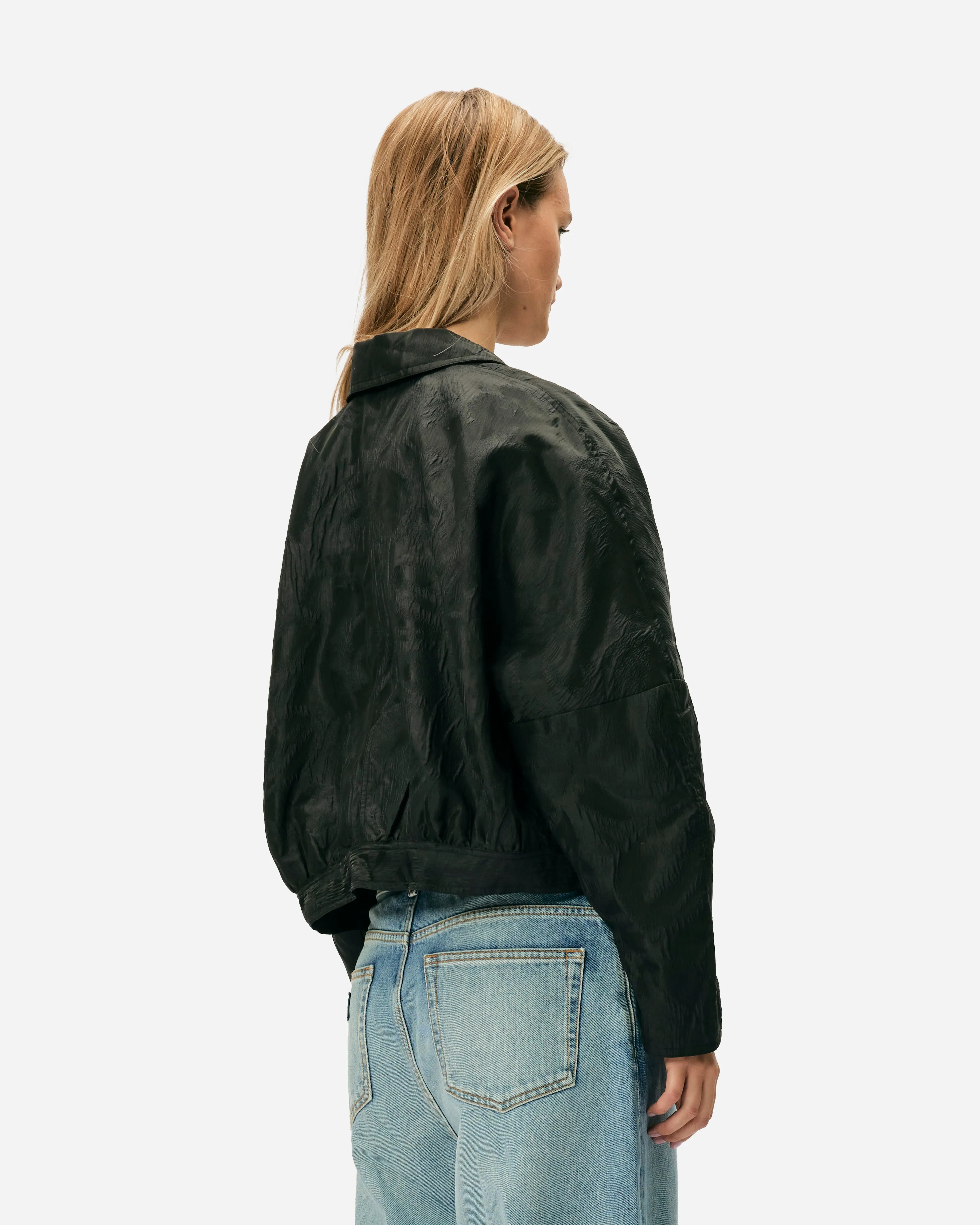 Textured Cloqué Short Jacket