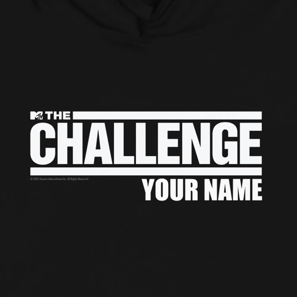 The Challenge Logo Personalized Adult Hoodie