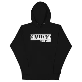 The Challenge Logo Personalized Adult Hoodie