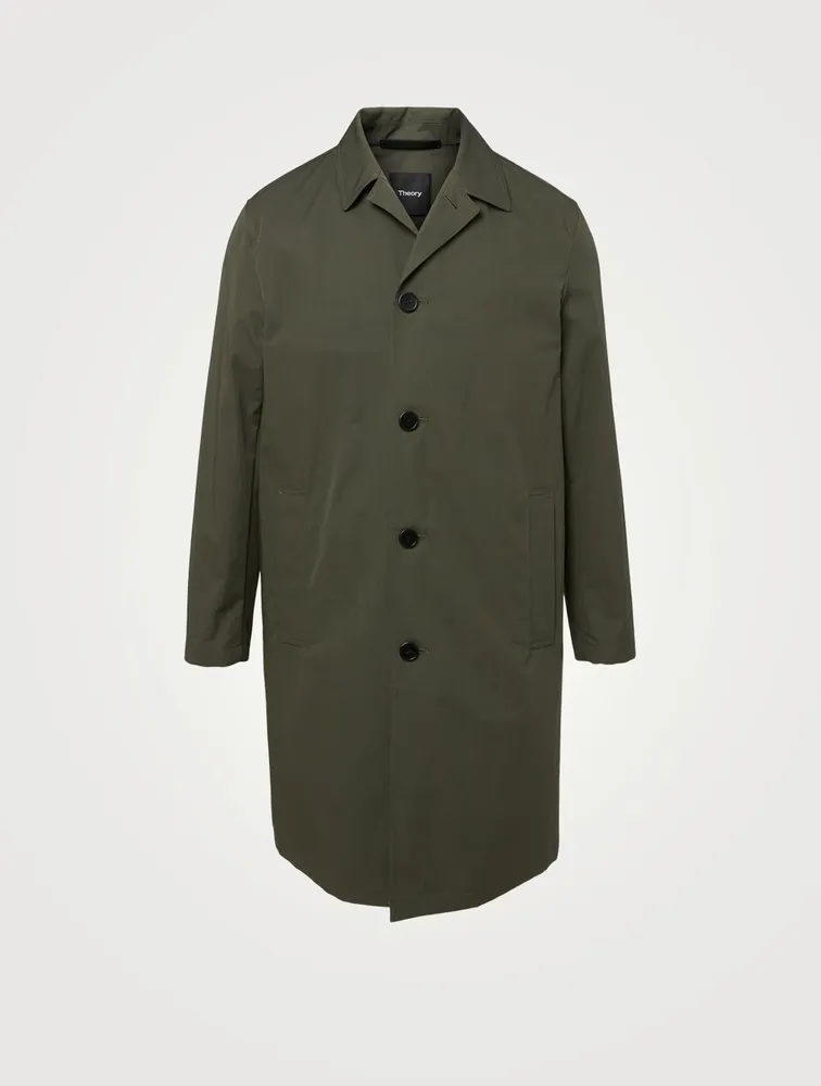 THEORY Combat Gabardine Coat