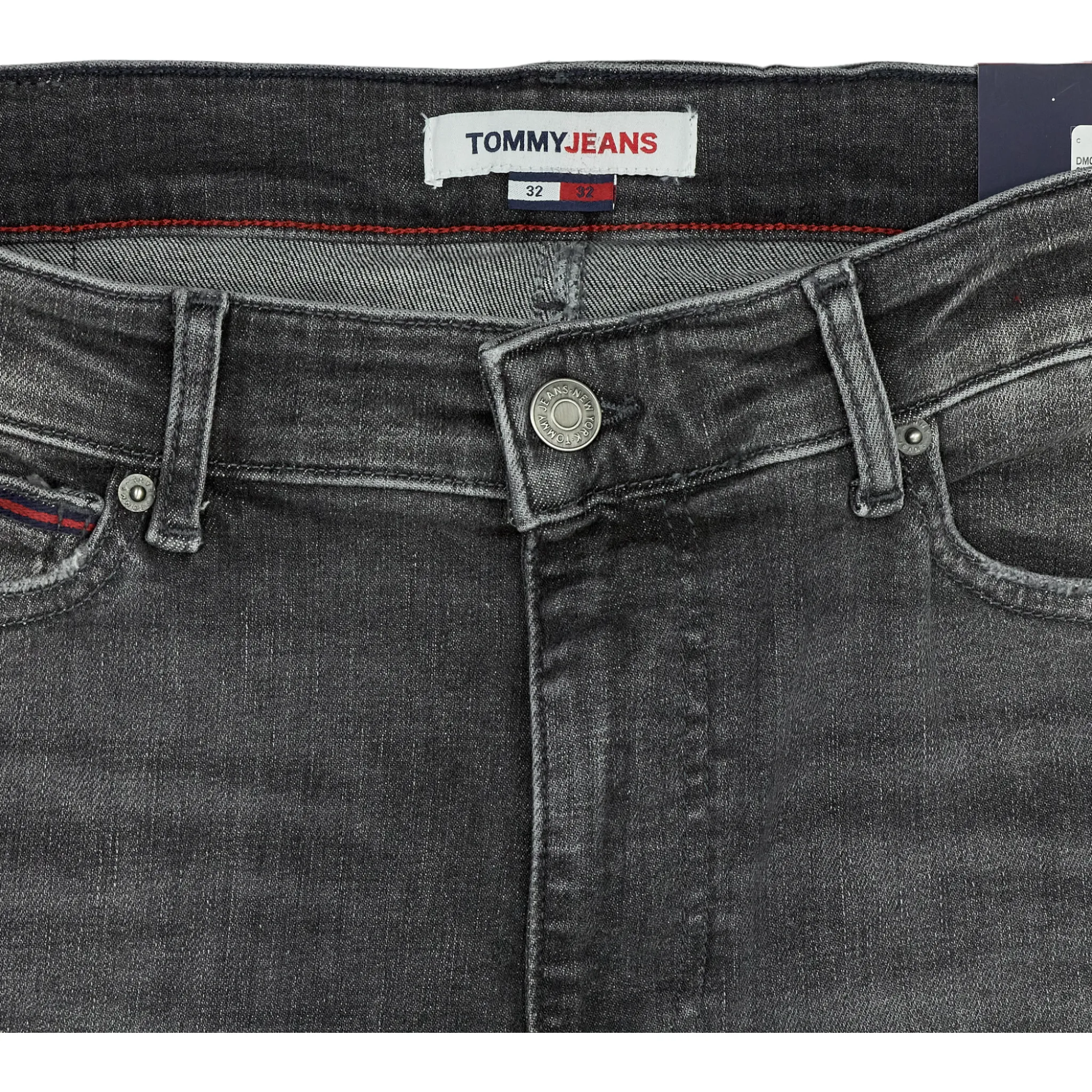 Tommy Jeans Black Simon Skinny Fit Jeans