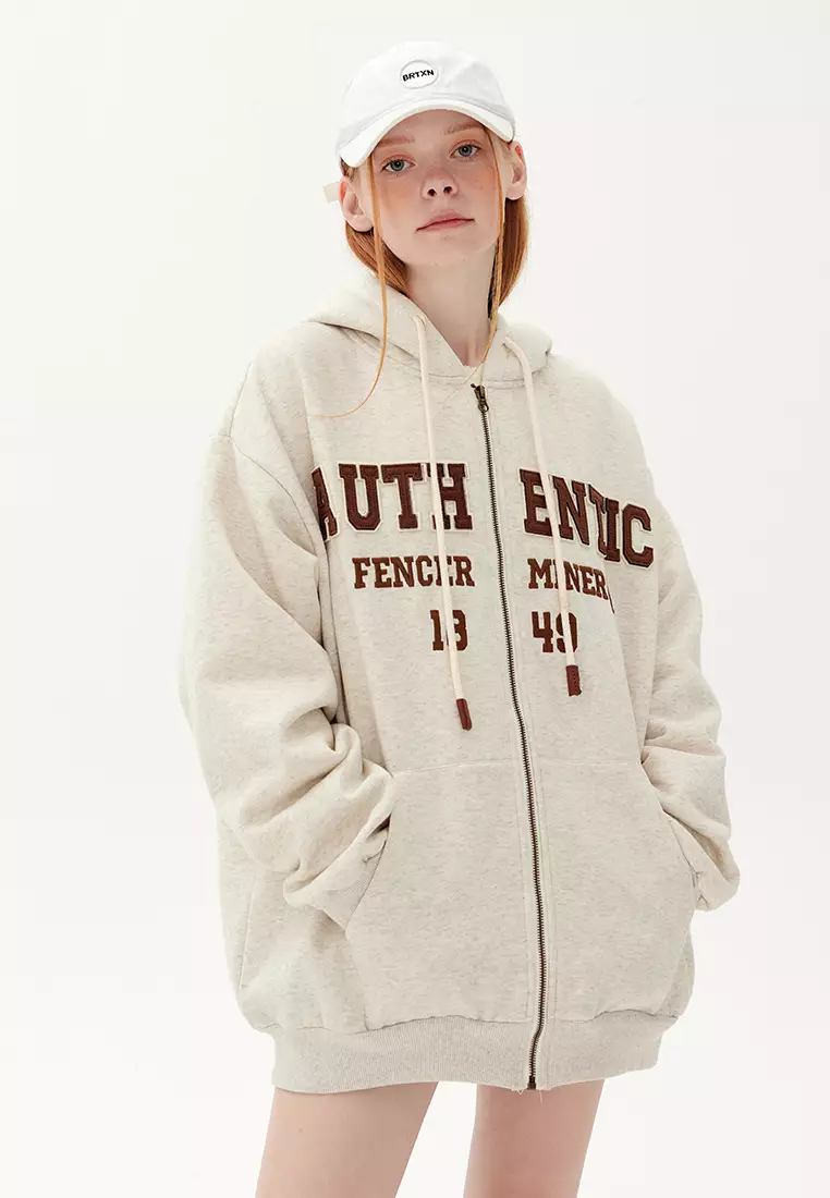 Twenty Eight Shoes Patch Embroidery Plush Hoodies HH2789