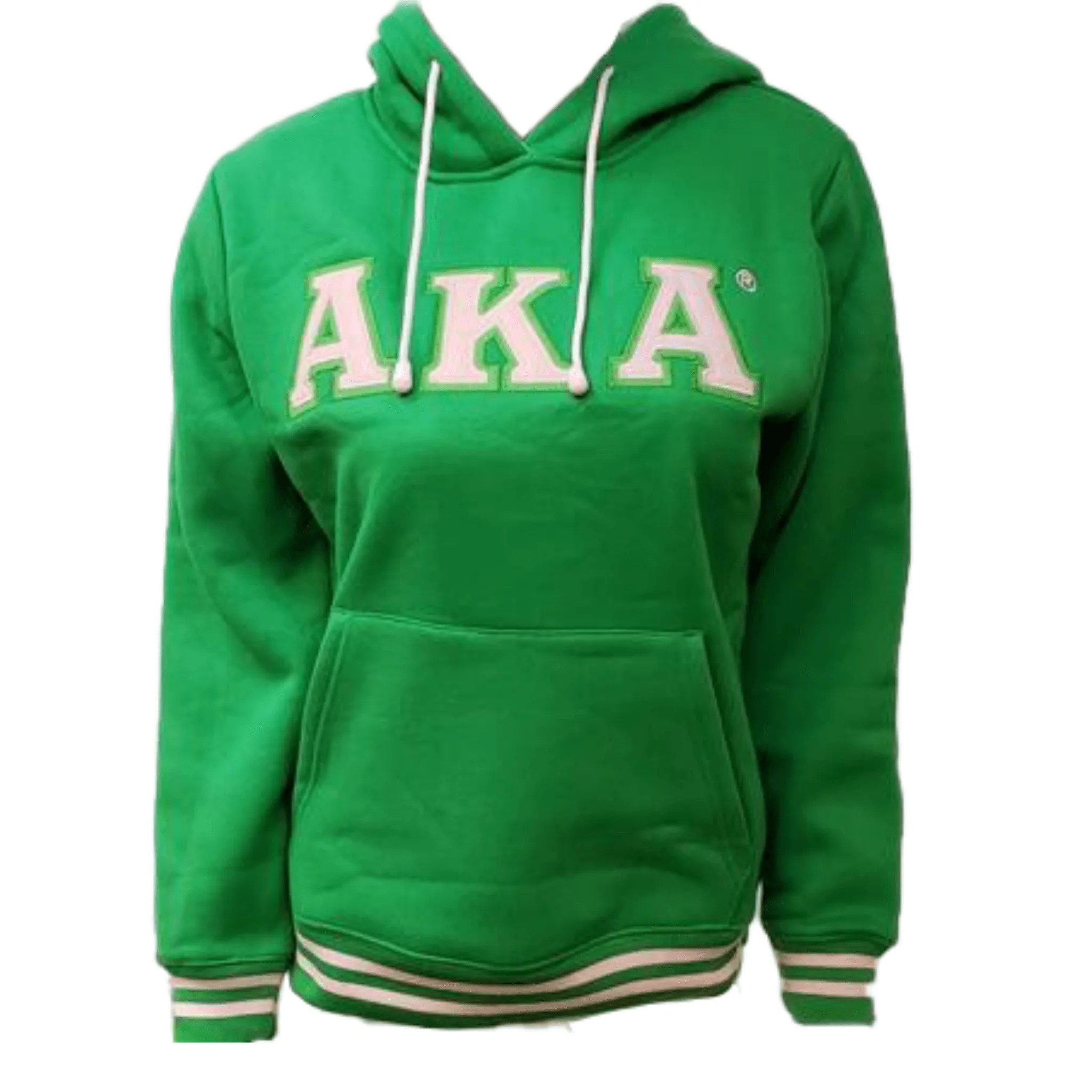 Twill Letter Hoodies BD - Alpha Kappa Alpha