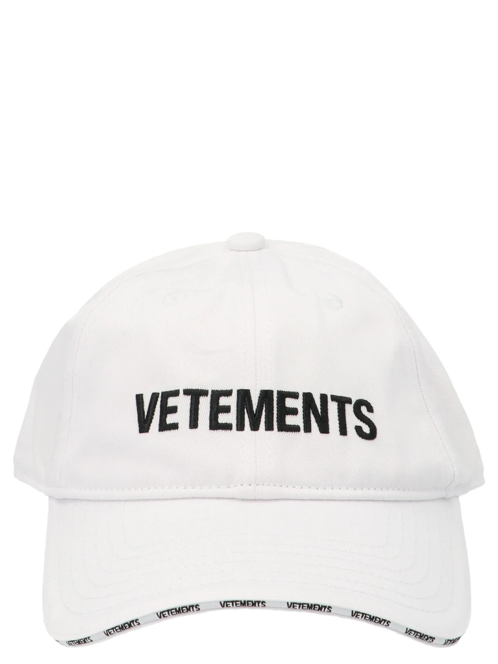 Vetements Logo Embroidered Cap