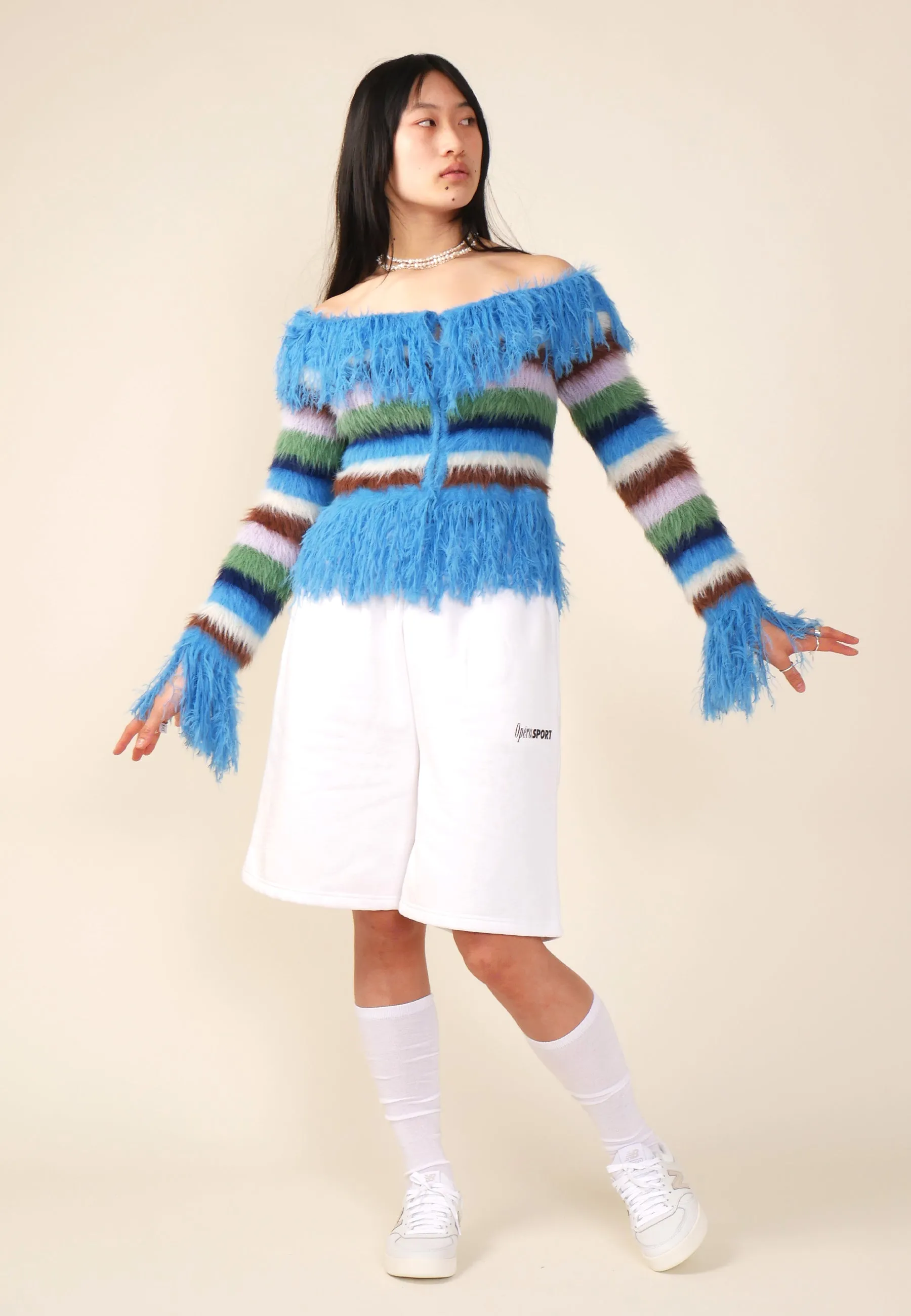 Vivienne Feather Knit Cardigan - Multi