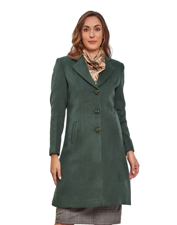 Women Coat Green Color