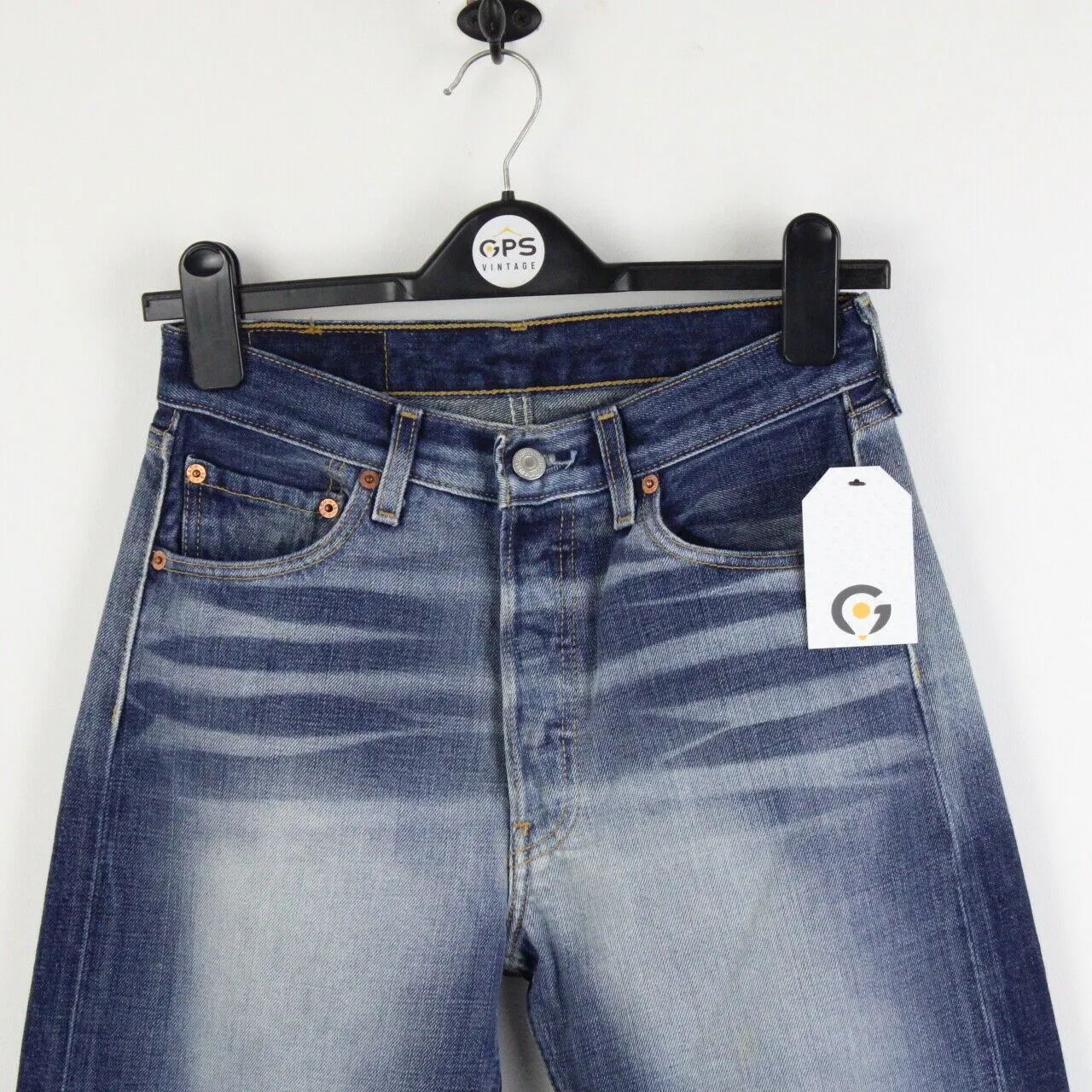 Womens LEVIS 501 Jeans Mid Blue | W26 L32