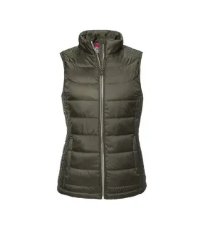 Womens/ladies nano body warmer french navy Russell